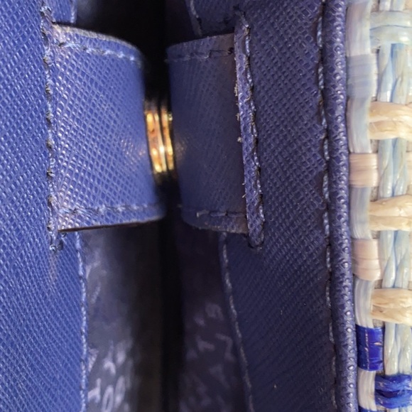 Kate Spade Blue/White Tote - Picture 8 of 10